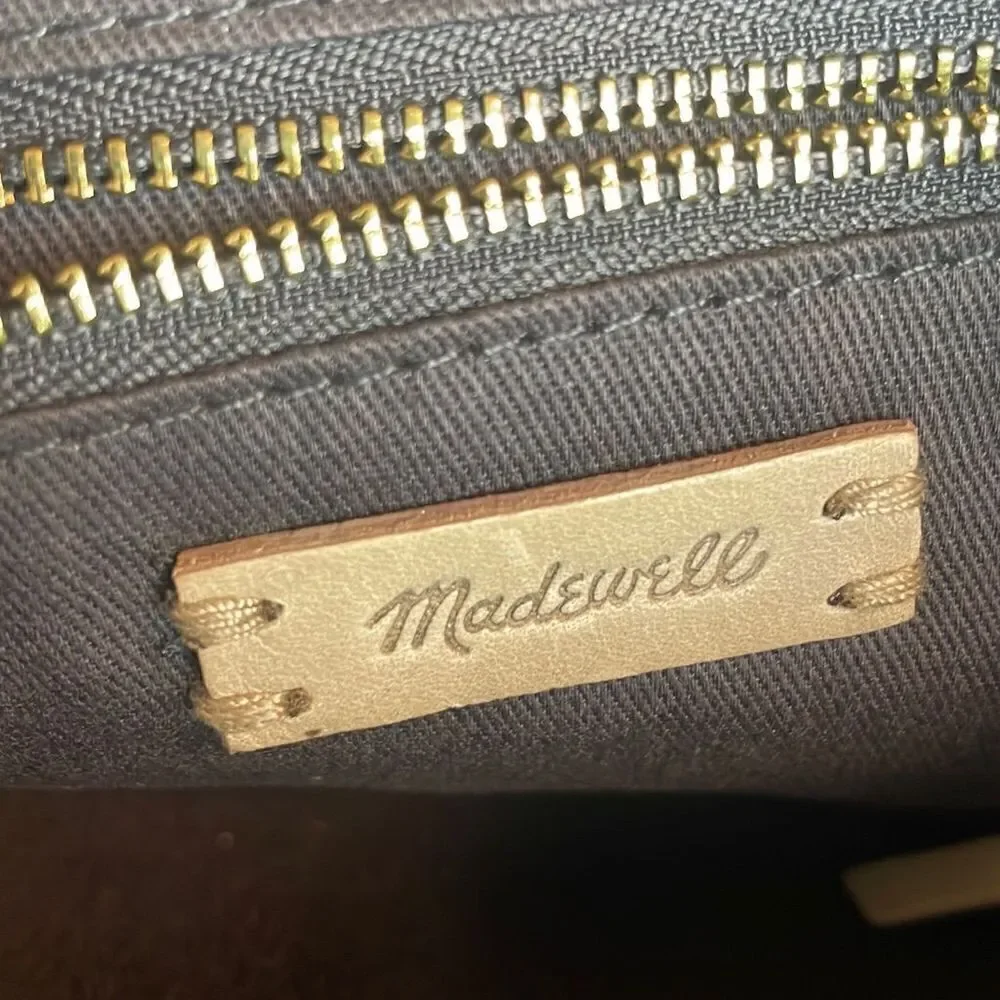 Madewell tan leather